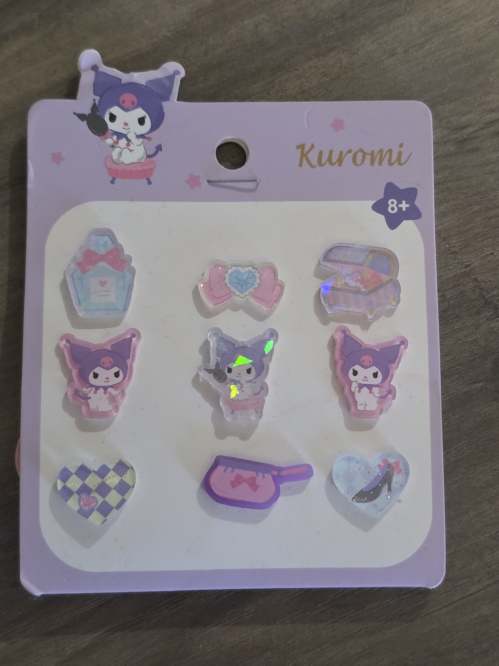 Kuromi Hair Ties